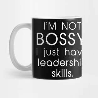 I’m Not Bossy Mug